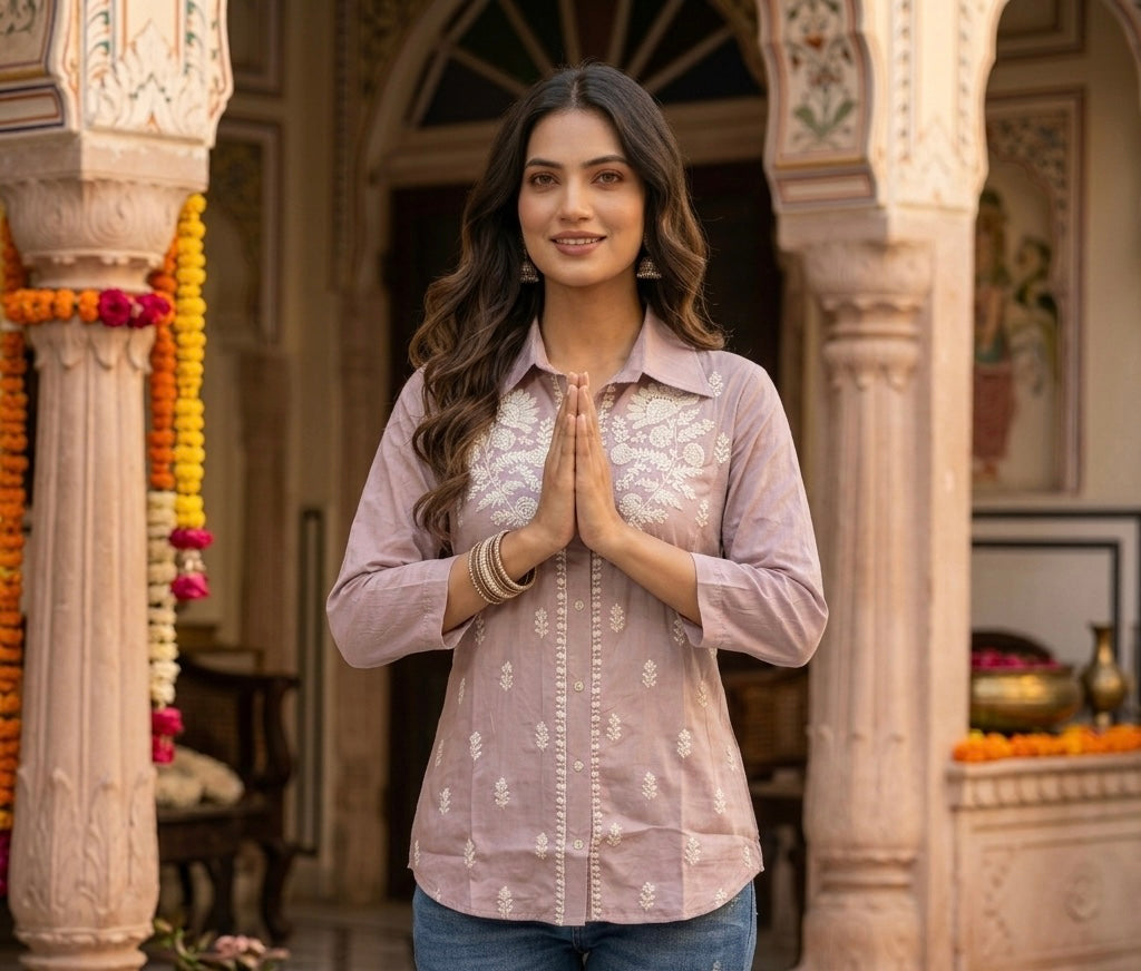 The Avani Chickenkaari Shirt Top