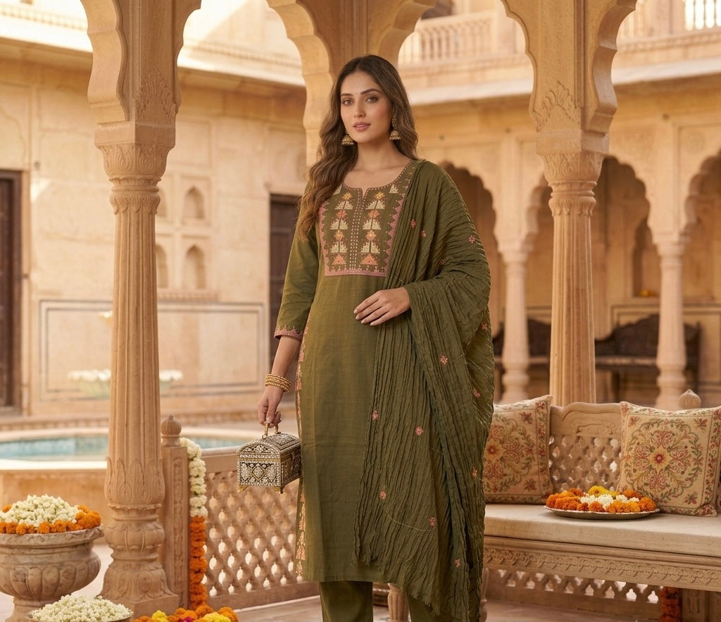 The Urvi Dupatta Set