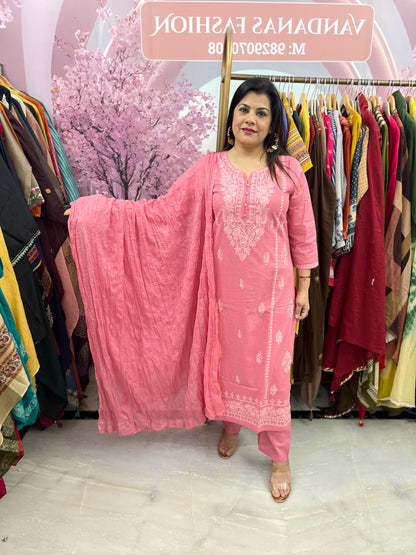 The Juhi Lakhnavi Embroidered Dupatta Set