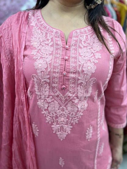 The Juhi Lakhnavi Embroidered Dupatta Set