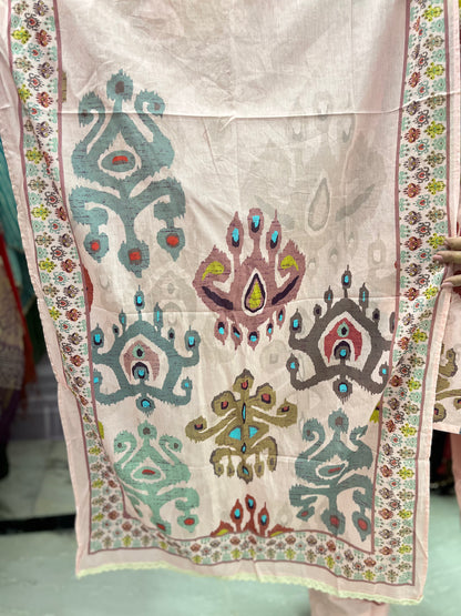 The Jhoomar Digital Print Farsi Salwar Set
