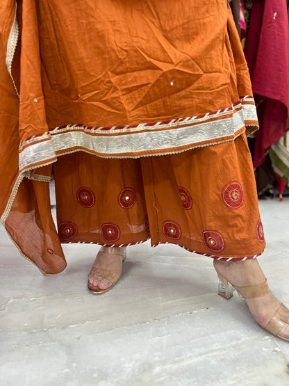 The Hansa Anarkali Dupatta Set