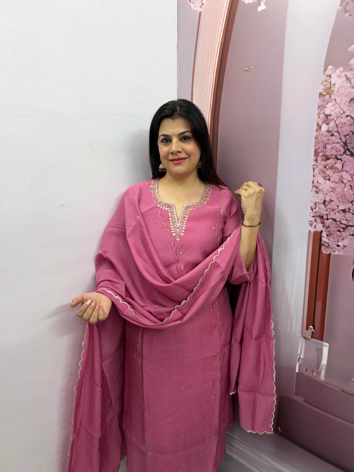 The Rihanna Inspired Dupatta Set