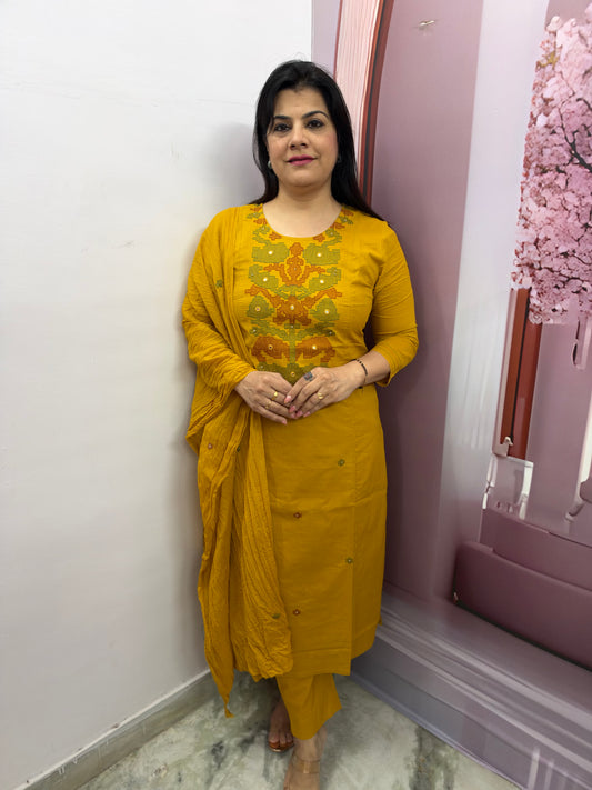 The Jigsaw Dupatta Set