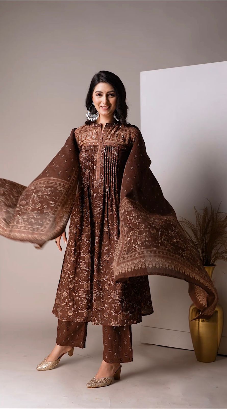 Rare Rose Dupatta Set