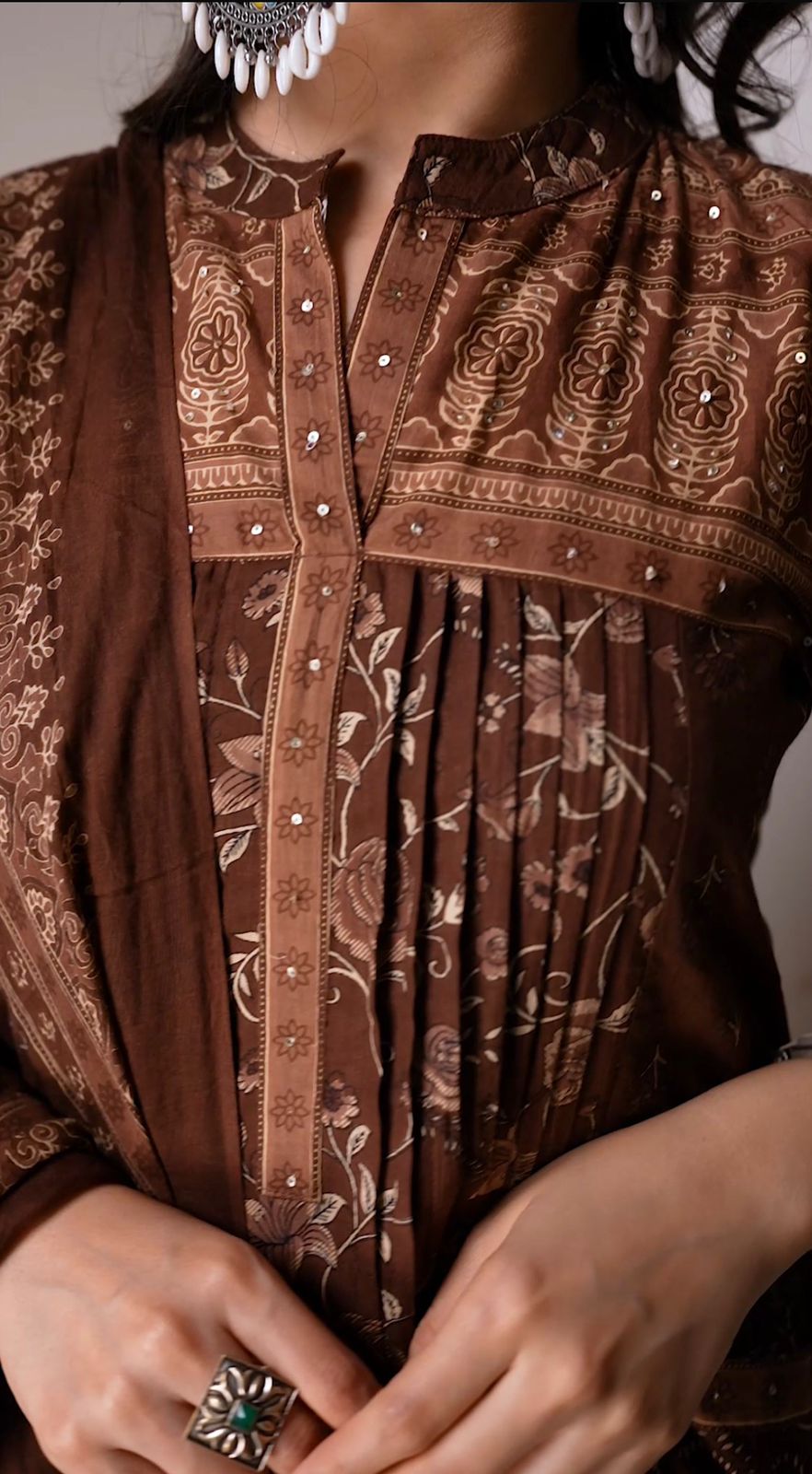 Rare Rose Dupatta Set