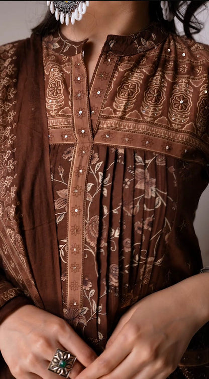 Rare Rose Dupatta Set