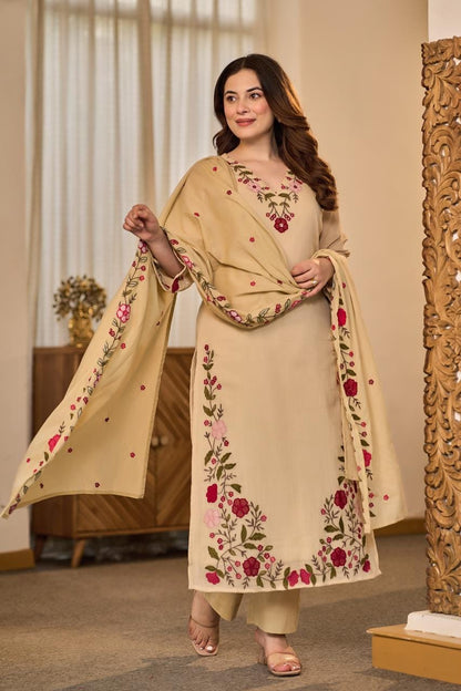 The Saanvi Floral Dupatta Set